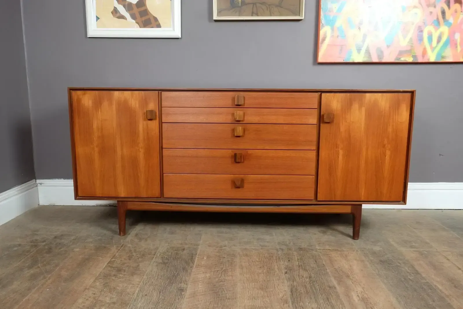 Vintage Retro Mid Century G Plan Kofod Larsen Teak Sideboard   Danish Range