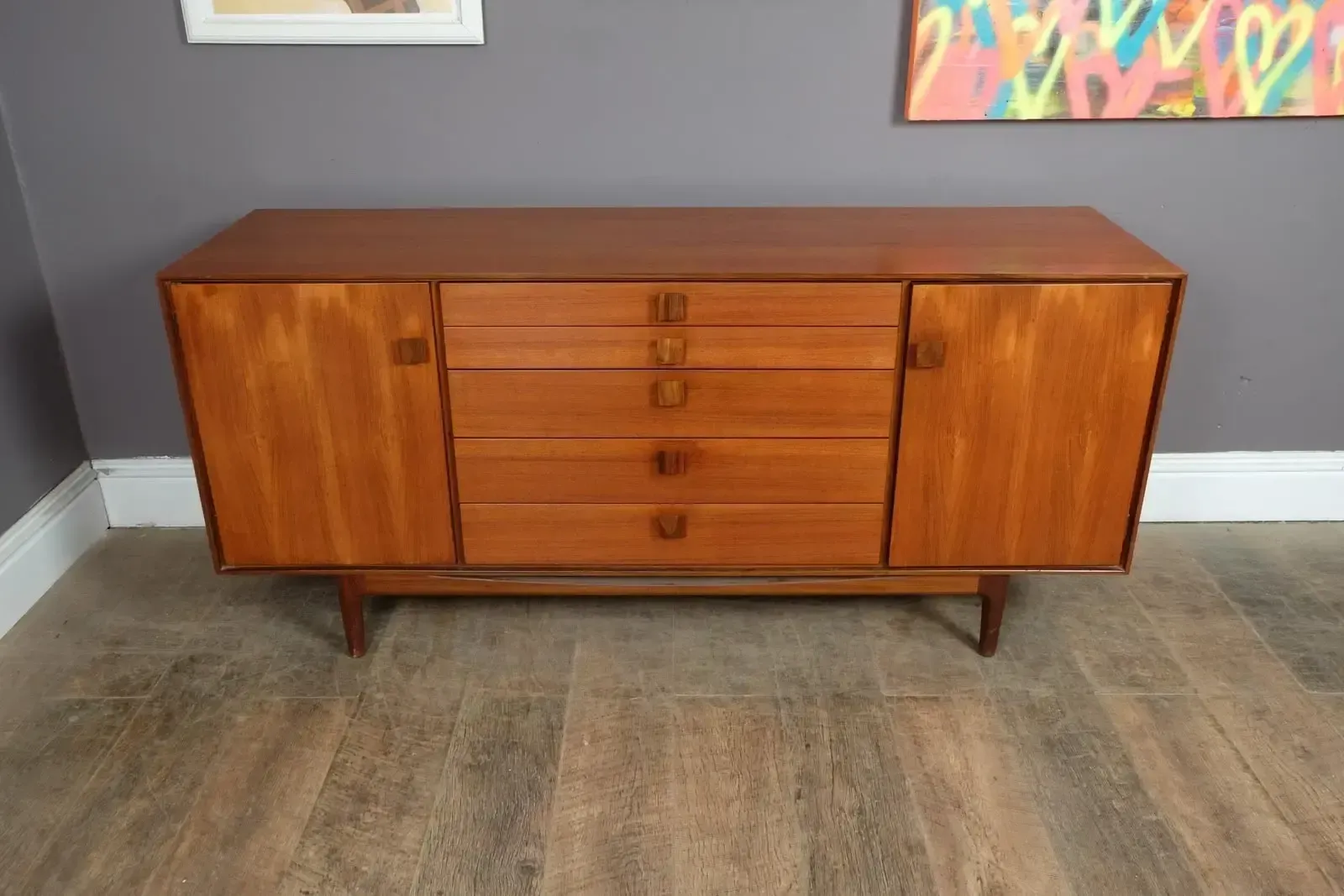 Vintage Retro Mid Century G Plan Kofod Larsen Teak Sideboard   Danish Range photo furniture