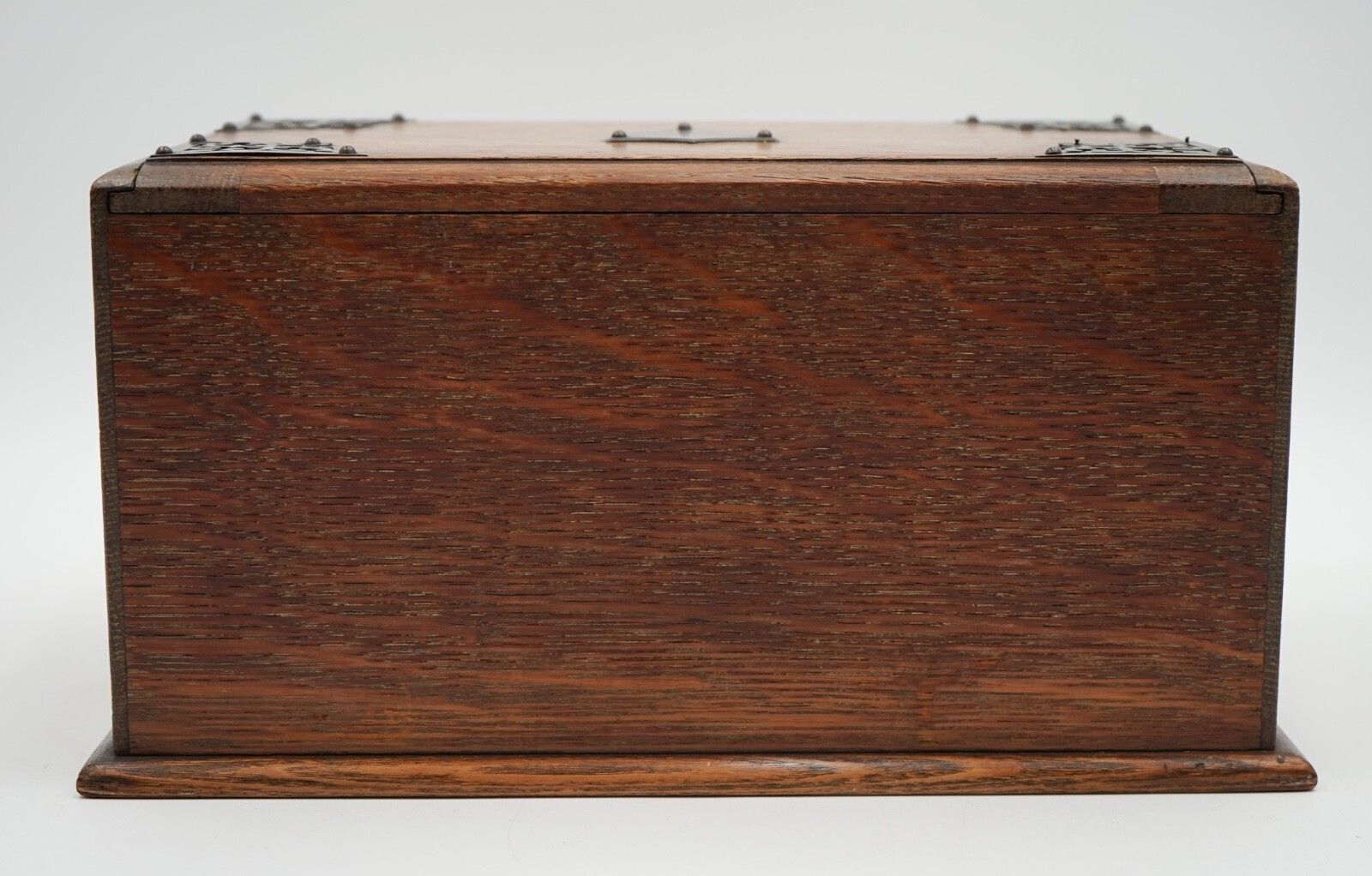 Home Decor Antique Asian Oriental Mahjong Set Of 148 Tiles In Edwardian Oak Box photo