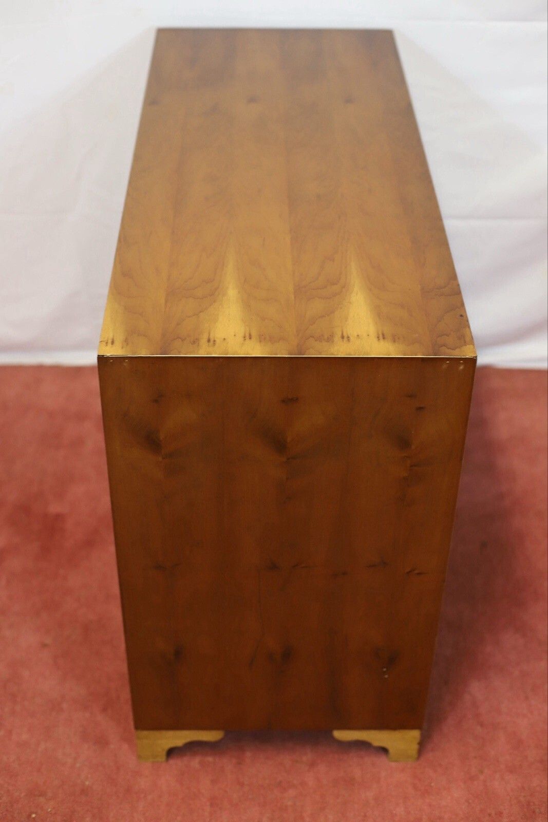 Beautiful Military Campaign Chest Of Drawers photo vintage