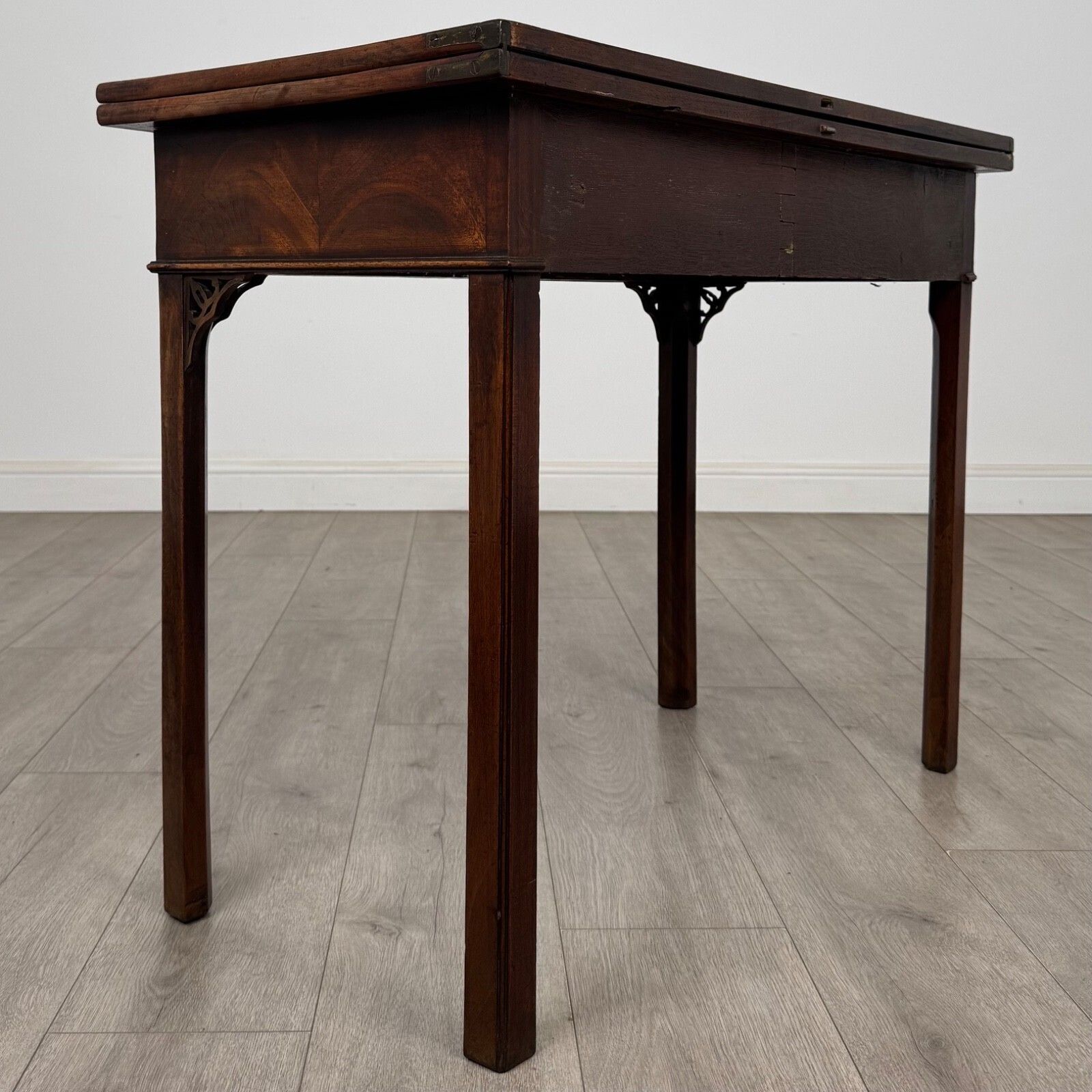 Antique 18th Century Georgian Tea Table In Mahogany ( Af 5390 ) photo Furniture