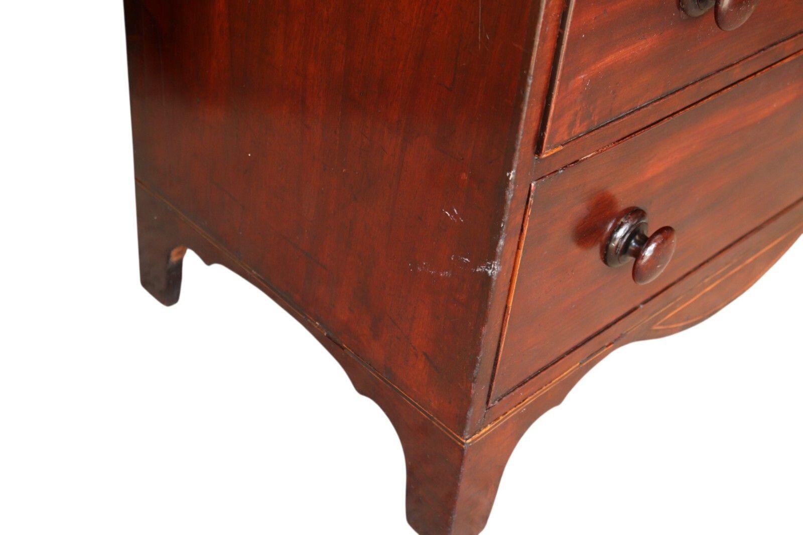 Antique Early Victorian Mahogany Chest Of Drawers   19th Century photo buy