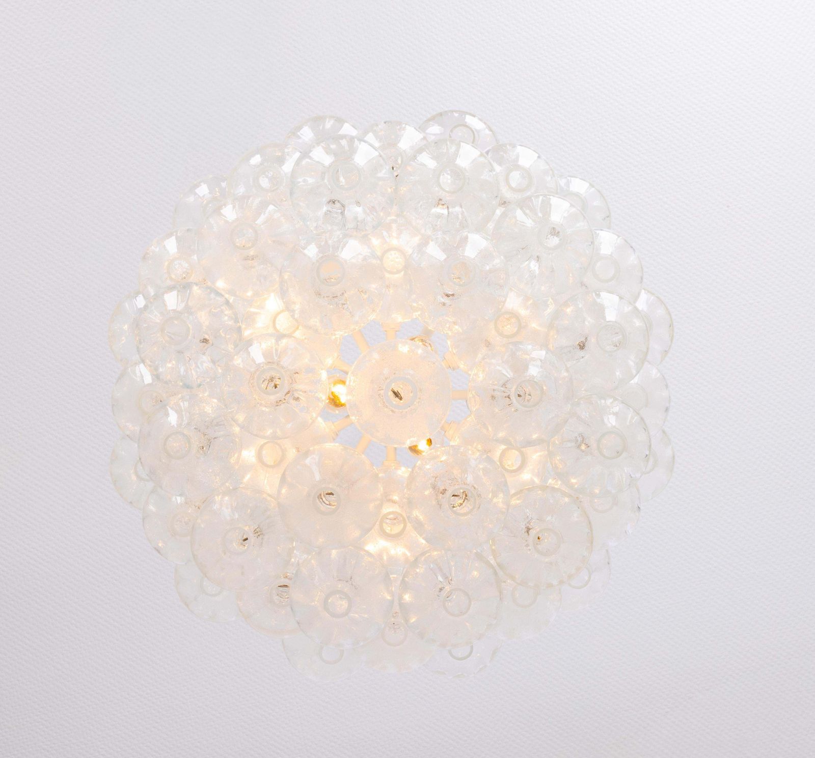 5506.0 Large Tulipan Glass Chandelier By Kalmar, Austria, 1960s photo