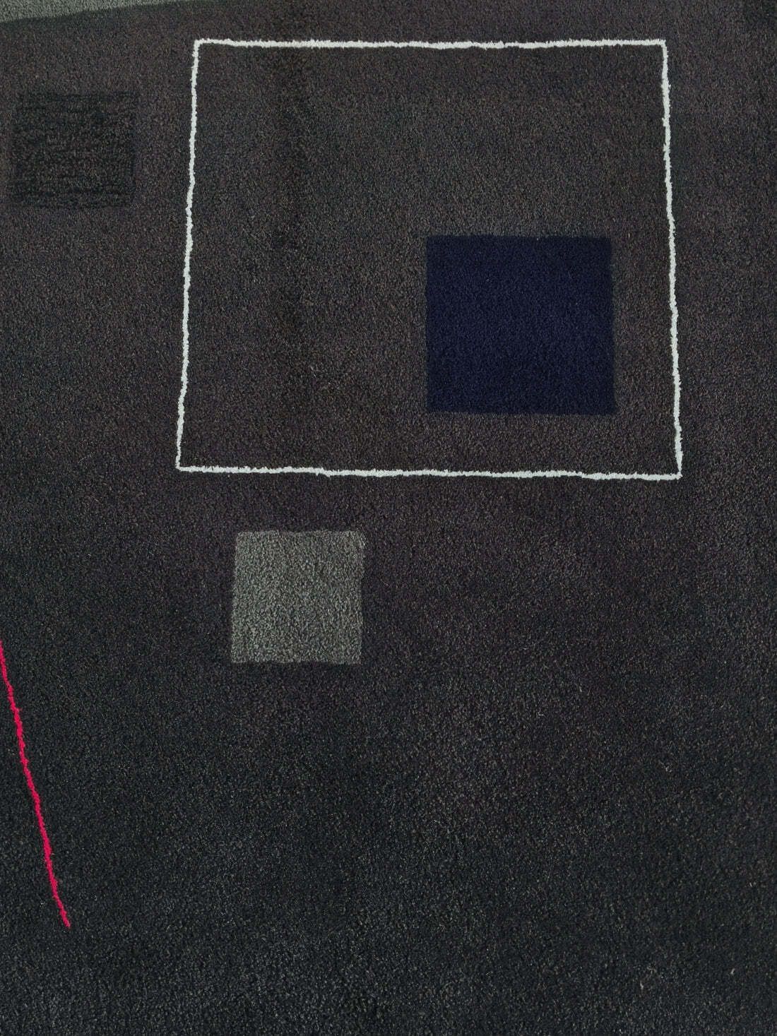 Guy De Lussigny Geometric Abstract Rug / Tapestry For Tisca France photo 2433.0