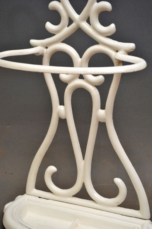 Art Nouveau Enamelled Umbrella Stand photo for sale