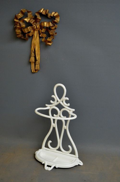 Art Nouveau Enamelled Umbrella Stand photo Home Decor