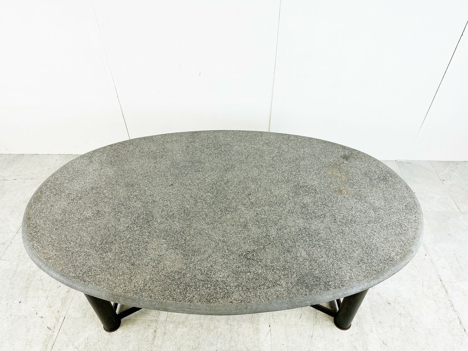 Oval Dining Table In The Manner Of Jan Vlug, 1970s photo vinterior