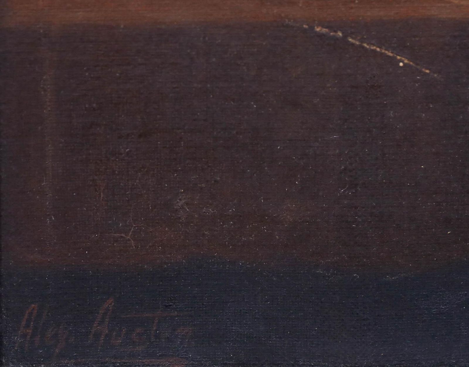 Alex Austin   Early 20th Century Oil, Scholar At His Desk photo vinterior