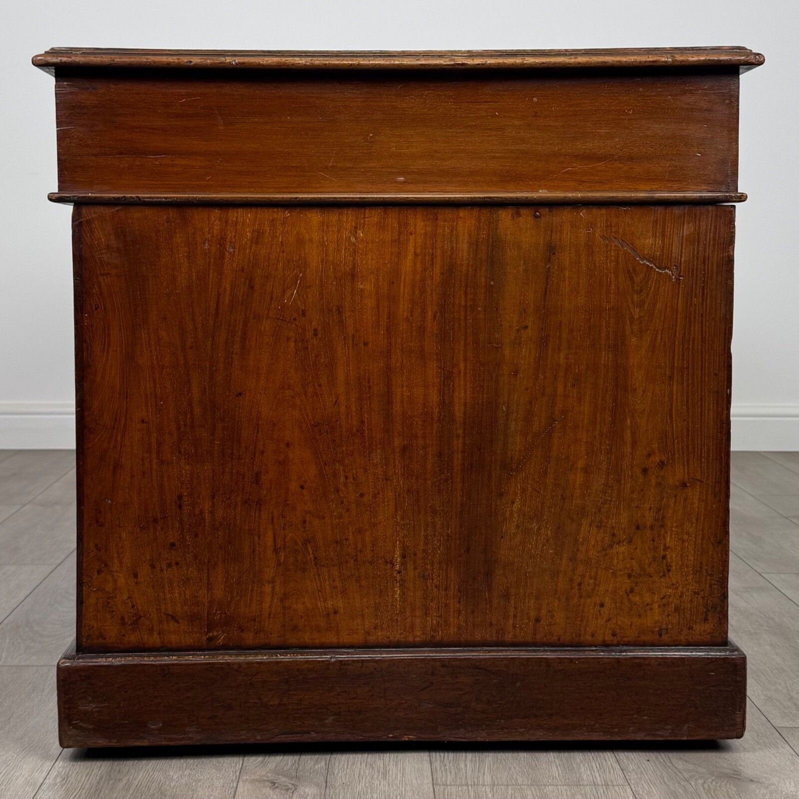 Antique 19th Century Fine Quality Pedestal Desk In Mahogany ( Ref Af 4114 ) photo buy
