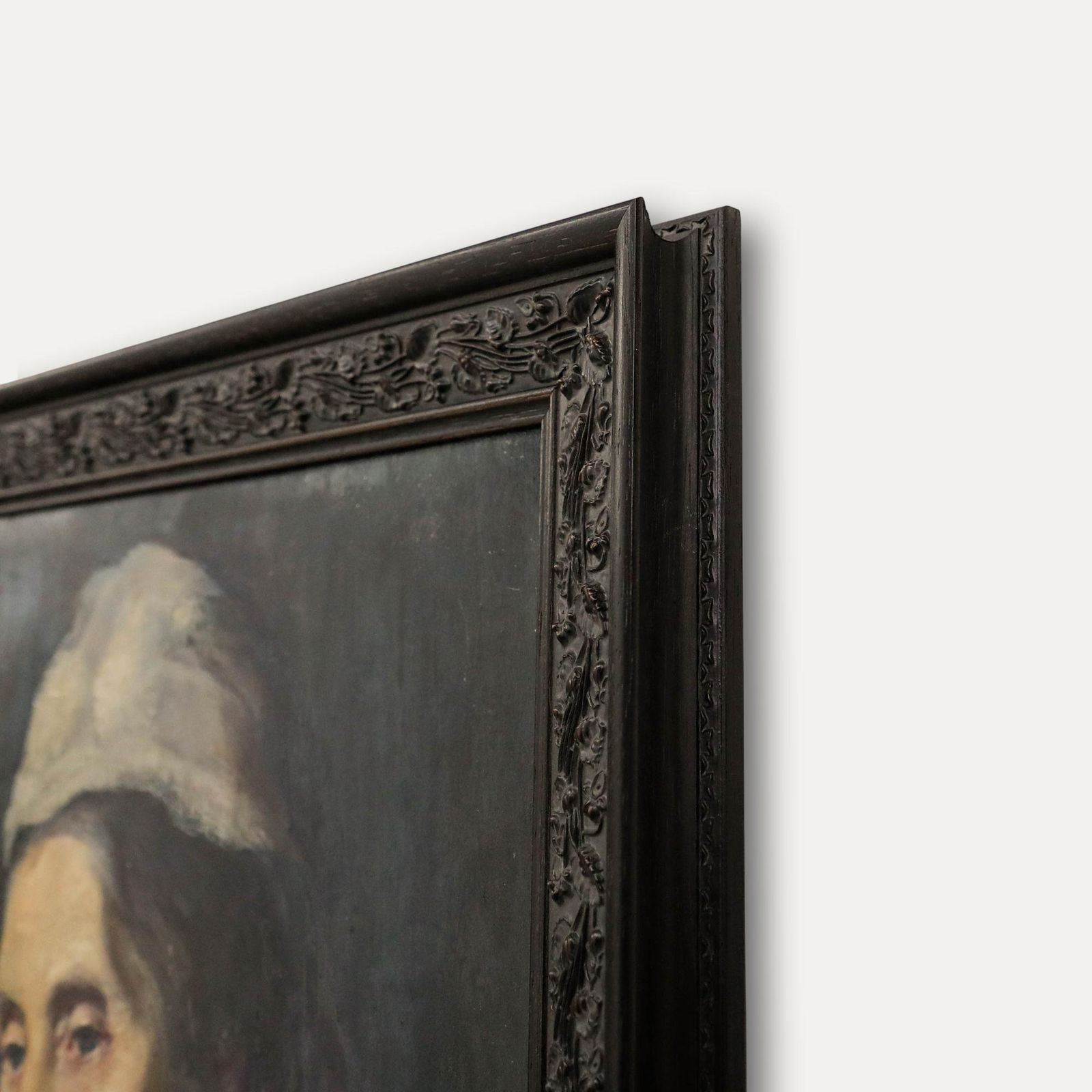Framed 1888 Oil   Portrait Of A Lady photo buy