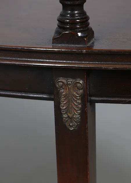 Rare Antique Matching Pair Tiered Tables Ferguson Brothers Hoboken photo vinterior