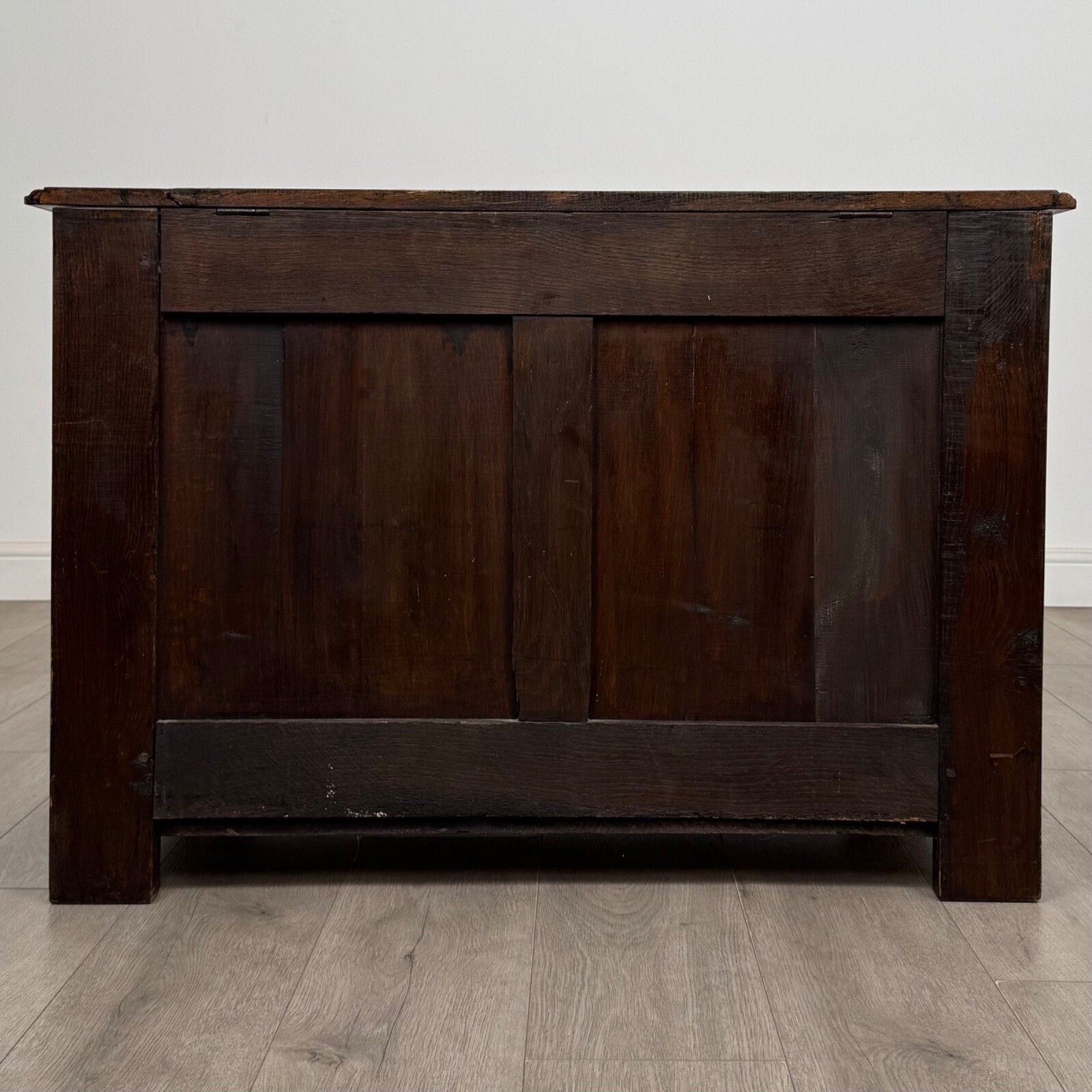 Antique 19th Century Victorian Carved Oak Blanket Box ( Af 5400 ) photo 495.0