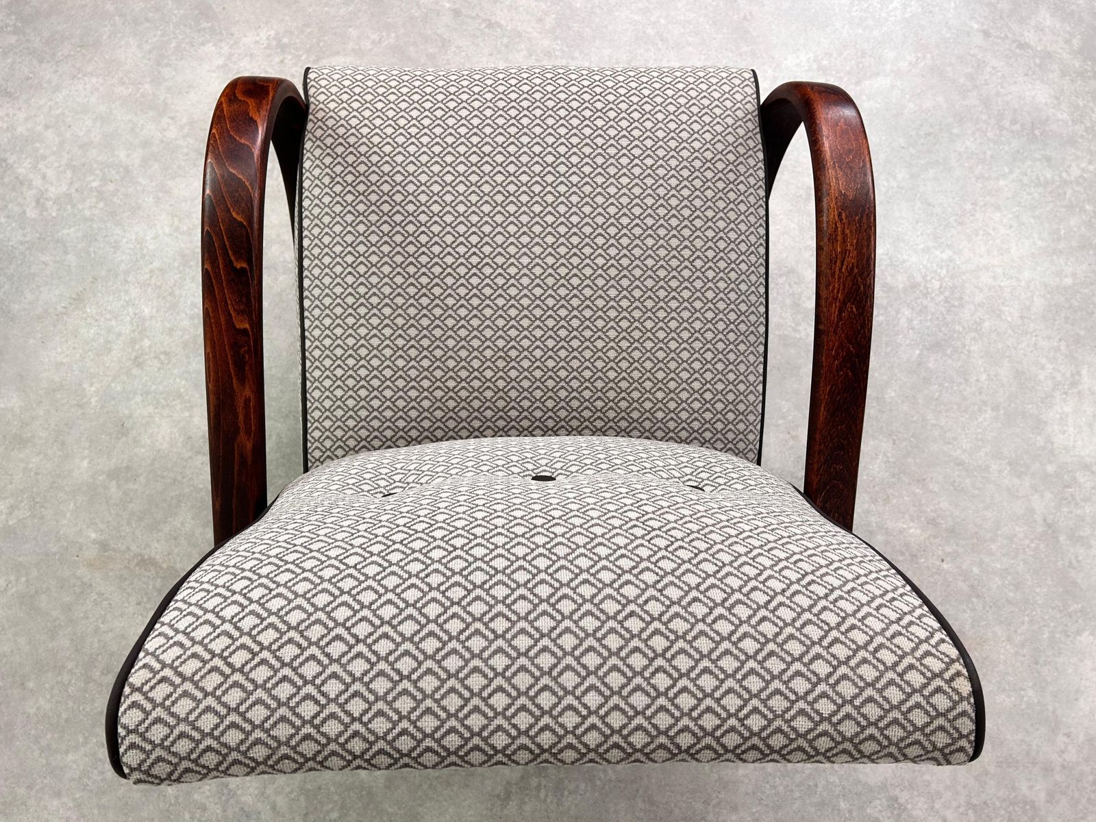 Art Deco Armchair By Jindřich Halabala For Up Závody photo vintage