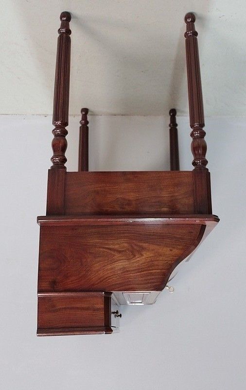 2790.27 Office Of Lady In Gradin Mahogany 19th photo