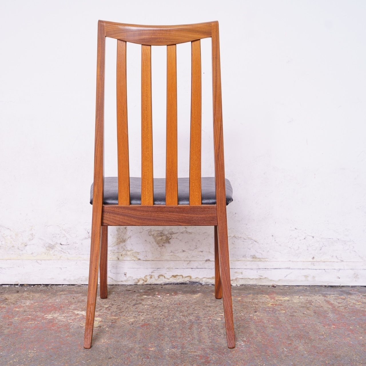 6 Newly Upholstered G Plan Mid Century Teak Dining Chairs photo vintage