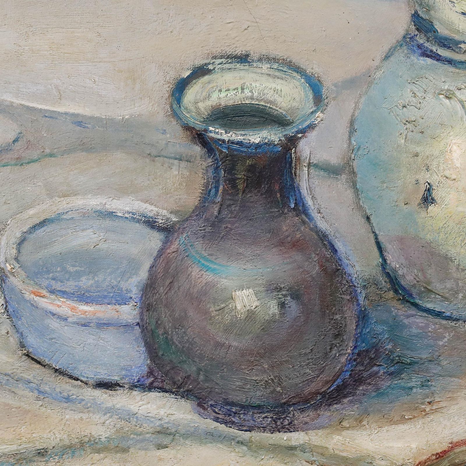 G. Missotten   Framed Early 20th Century Oil, Still Life With Brass Kettle photo Art