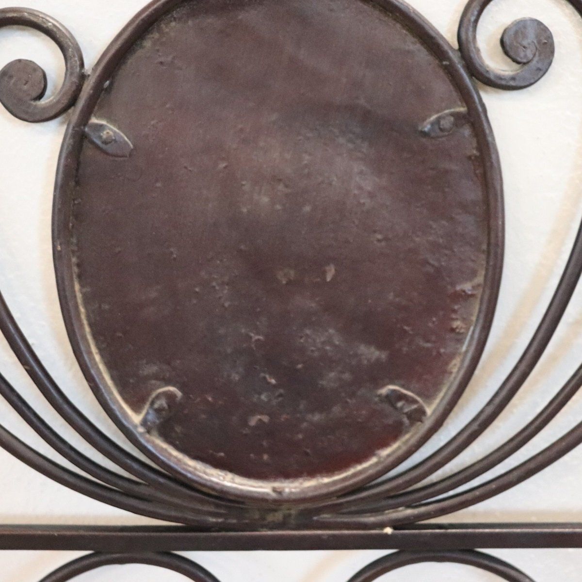 photo vintage Antique Early 19th Century Headboards In Wrought Iron, Set Of 2