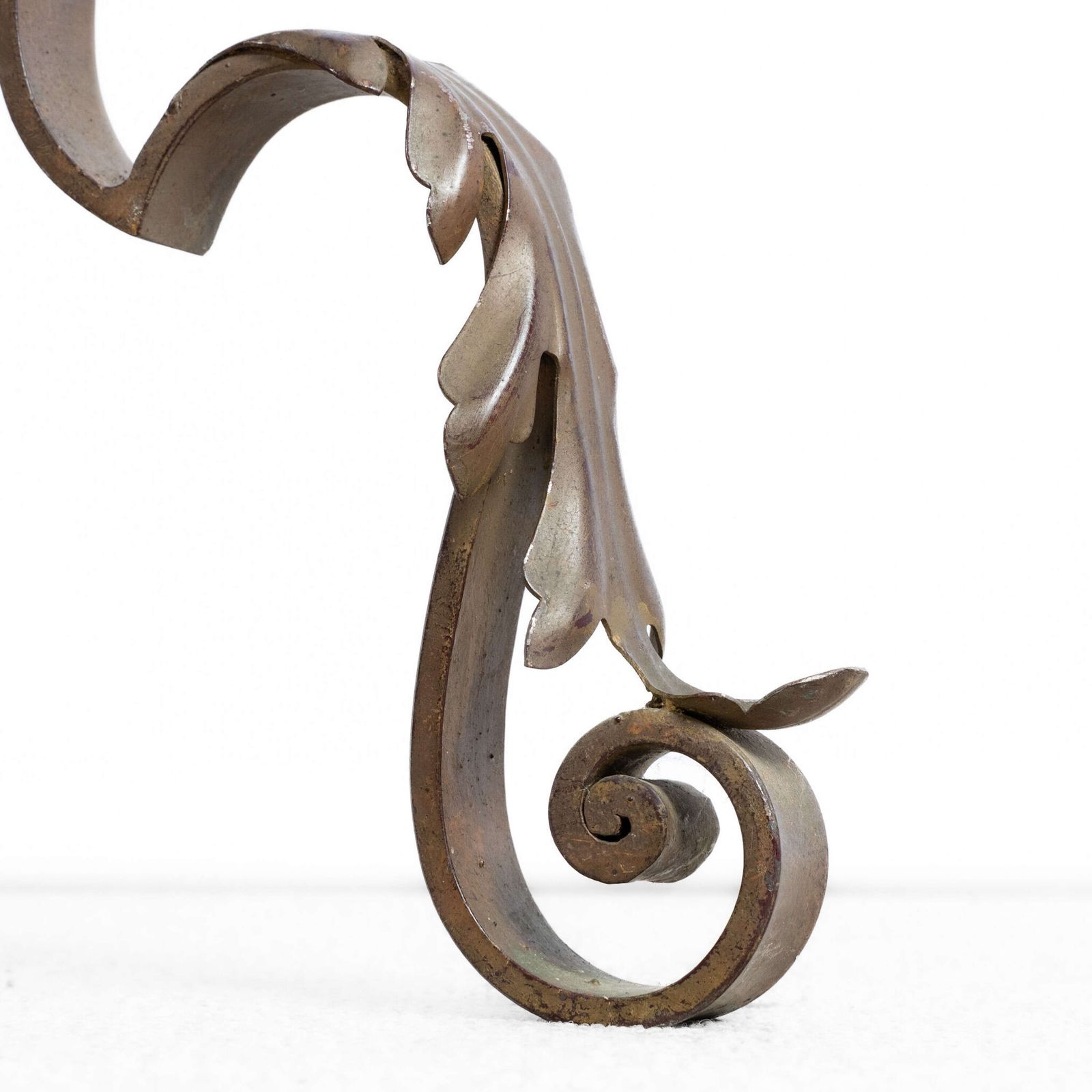 French Early 20th Century Wrought Iron Floor Lamp photo furniture