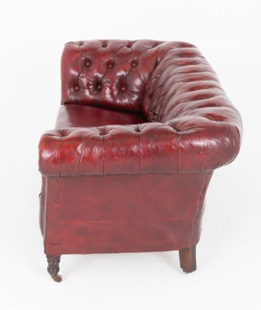 Victorian Chesterfield Sofa Couch Period 1880 photo 1995.0
