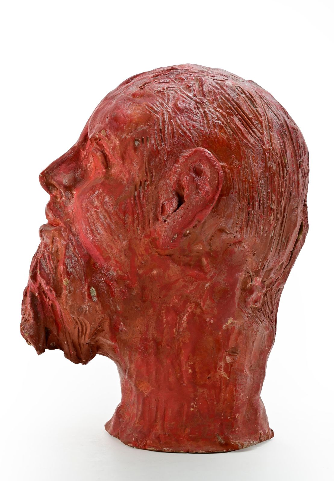 Sirio Pellegrini Portrait   Sculpture By Sirio Pellegrini   1960s. photo Art