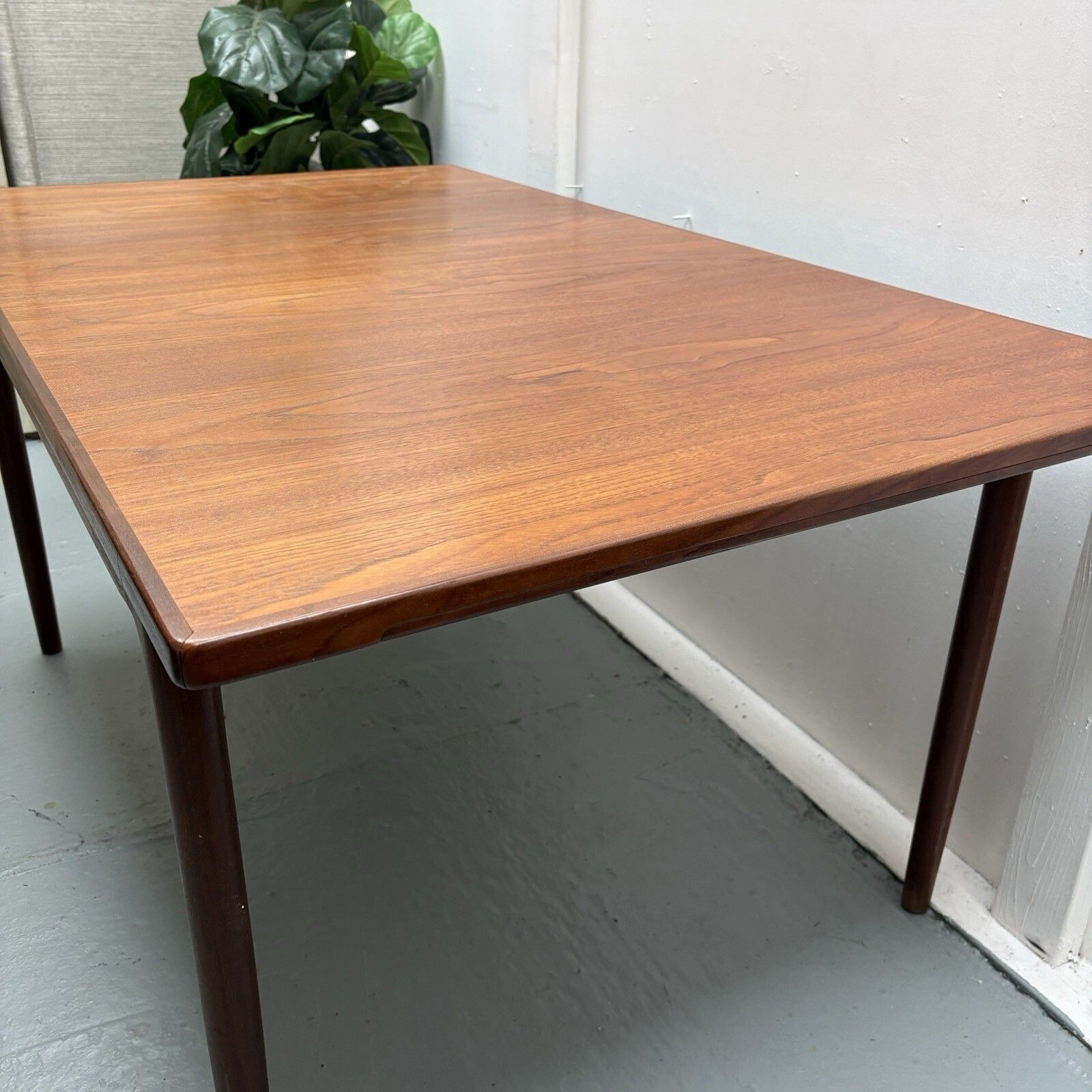 Iconic Ib Kofod Larsen G Plan Teak Extending Dining Table Seats Up To 12 photo vintage