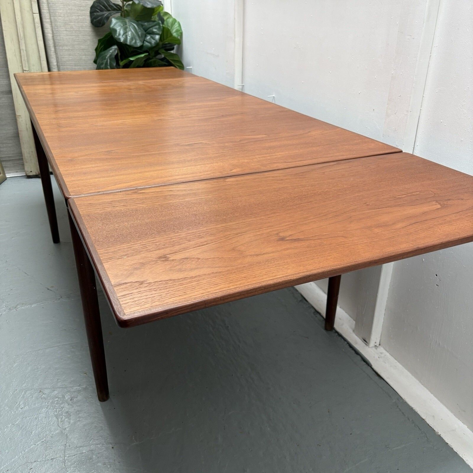 1195.0 Iconic Ib Kofod Larsen G Plan Teak Extending Dining Table Seats Up To 12 photo