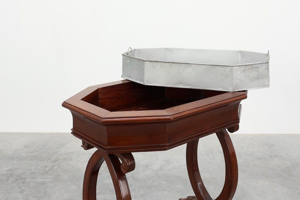 Biedermaier Planter In Wood, Germany, 1830s photo vinterior
