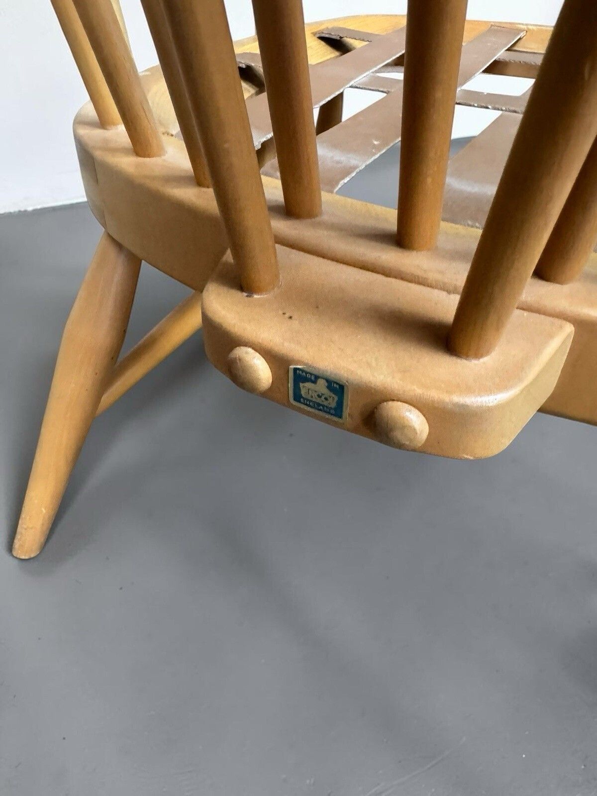 Ercol Blonde Armchair Mid Century Retro C1960s Superior Quality photo 395.0