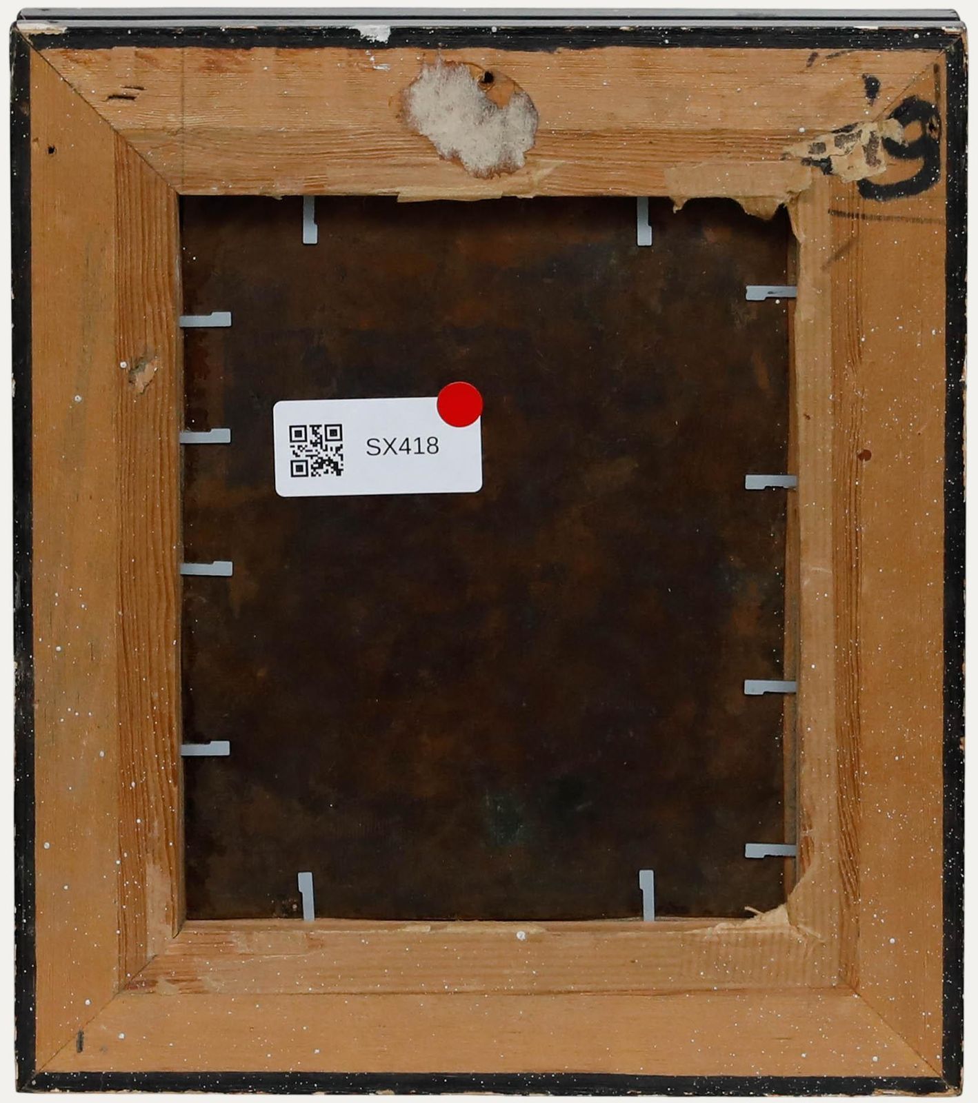 Framed 17th Century Oil   Saint Francis Of Assisi photo for sale
