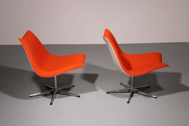 Montreal 67 Pavillon Chair's From Christen Sørensen Voor Ebena Lasalle 1970 photo buy