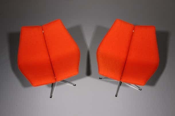 Montreal 67 Pavillon Chair's From Christen Sørensen Voor Ebena Lasalle 1970 photo vintage