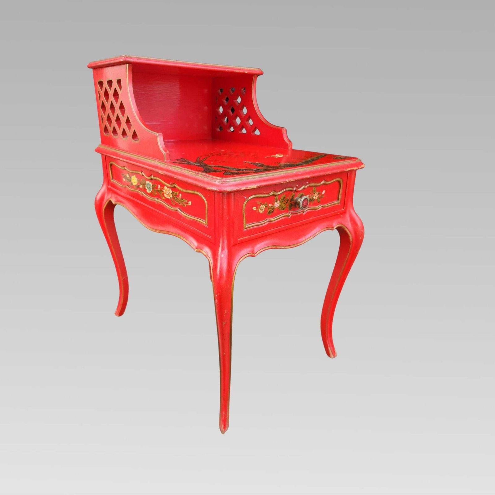 Original Quality Vintage Oriental Chinese Rosewood Horseshoe Carved Ming Style Chair