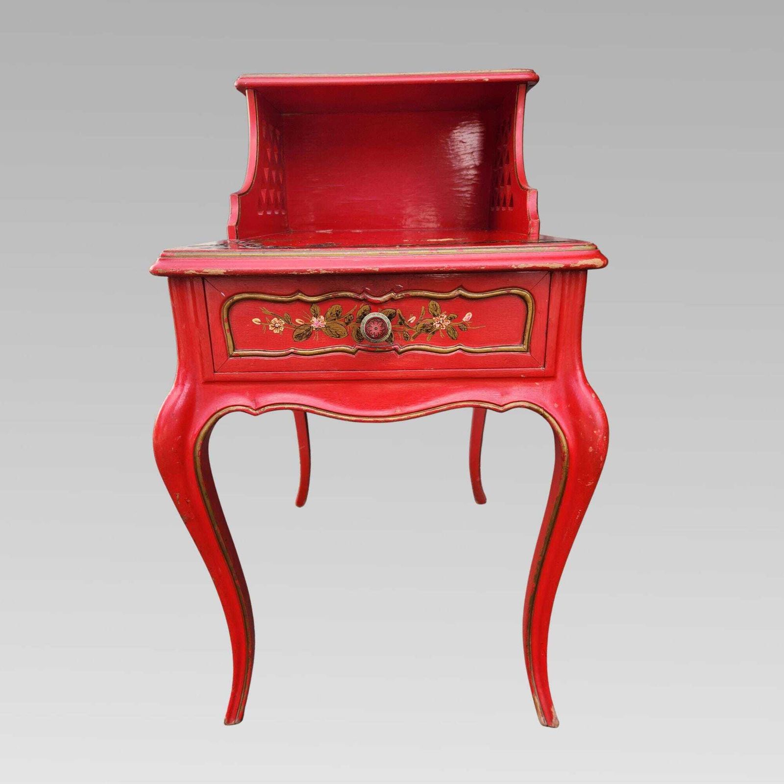 Original Quality Vintage Oriental Chinese Rosewood Horseshoe Carved Ming Style Chair photo for sale