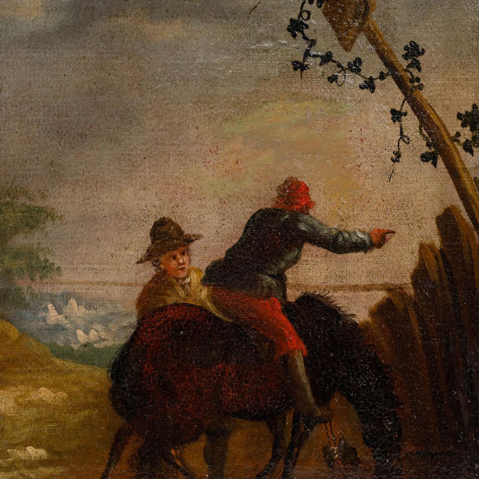 18th Century Oil   The Grocery Seller photo Art