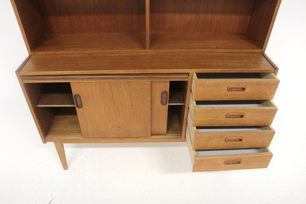 Scandinavian Teak Secretary Desk, Sweden, 1960 photo vinterior