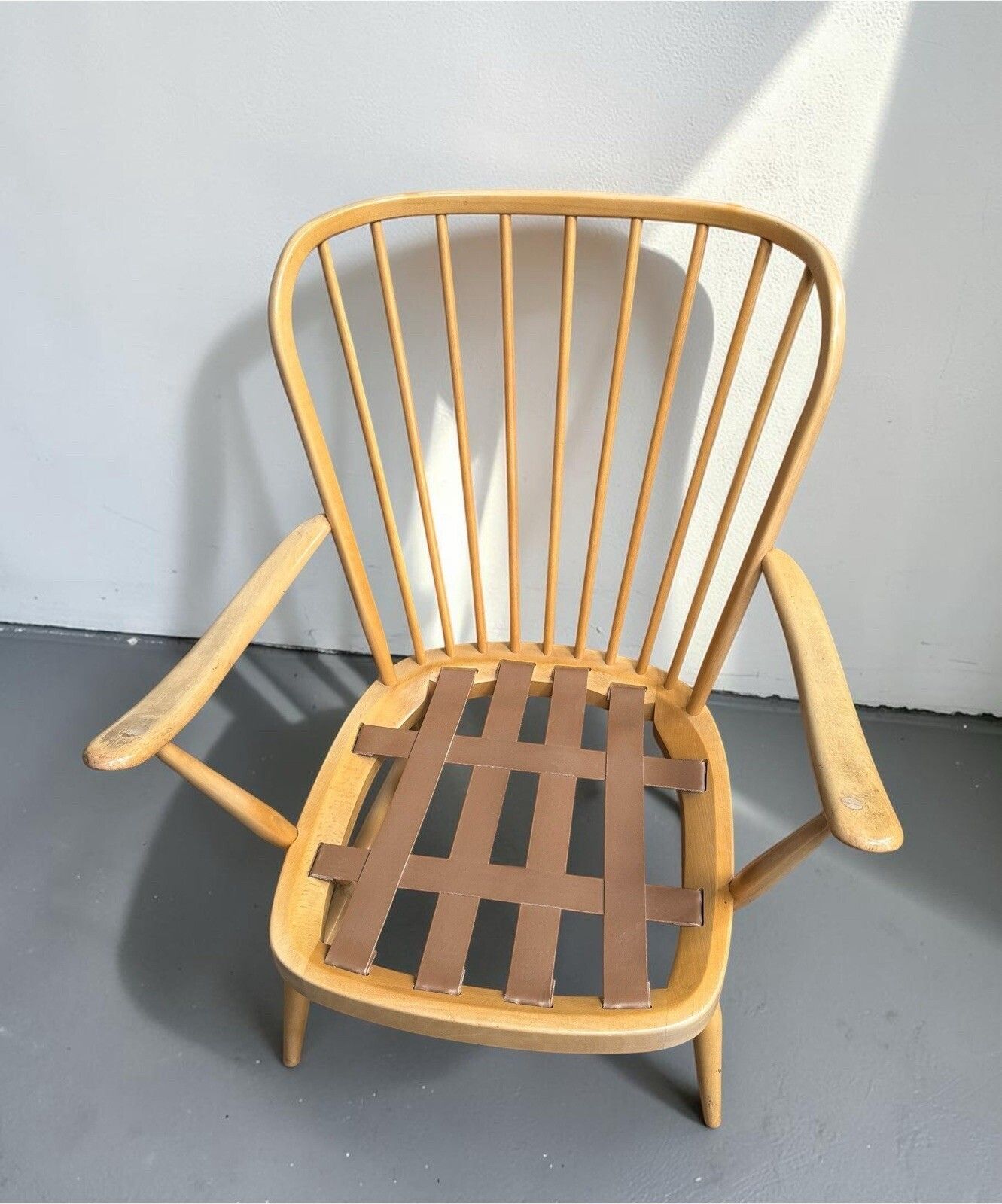 Ercol Blonde Windsor 203 Armchair Mid Century Retro C1960s Superior Quality photo 395.0