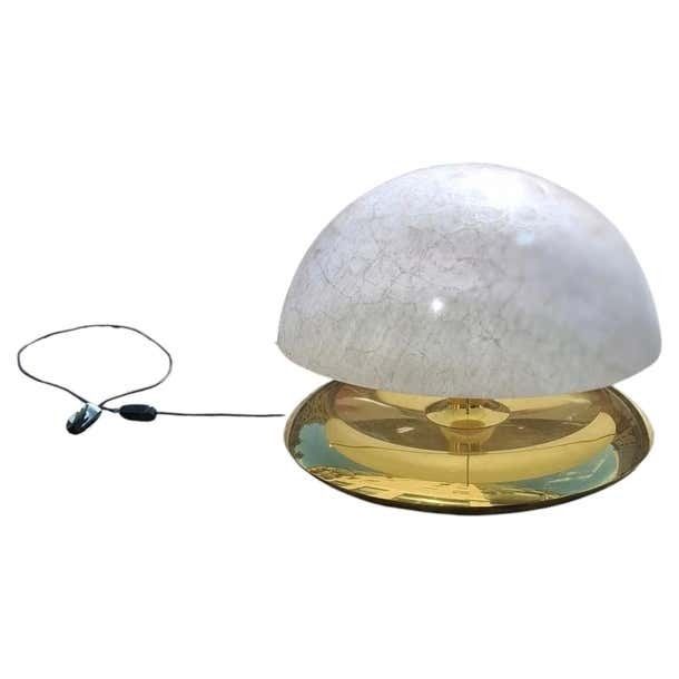 Ludovico Diaz De Santilana “ Medusa” Table Lamp Brass Glass 1960 Italy