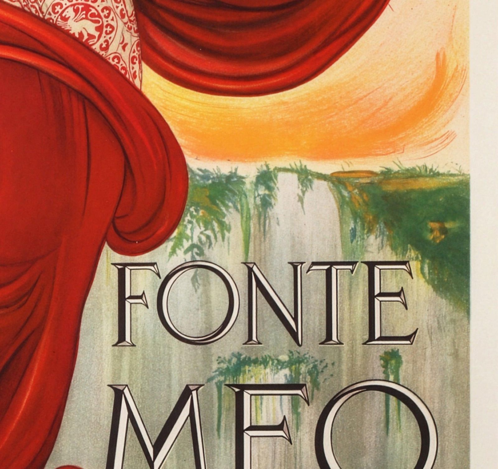 Fonte Meo C1910 Italian Advertising Poster, Francesco Nonni photo vinterior