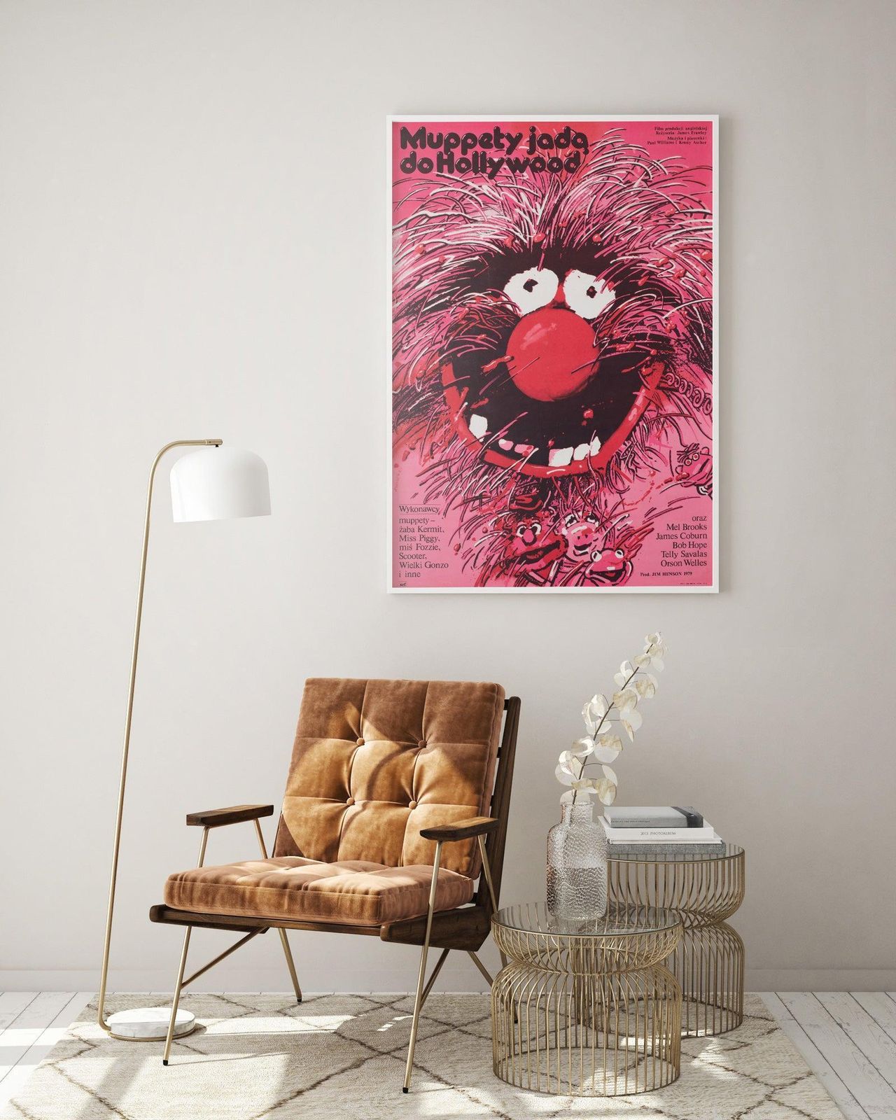 The Muppet Movie 1982 Polish B1 Film Poster, Waldemar Swierzy photo furniture