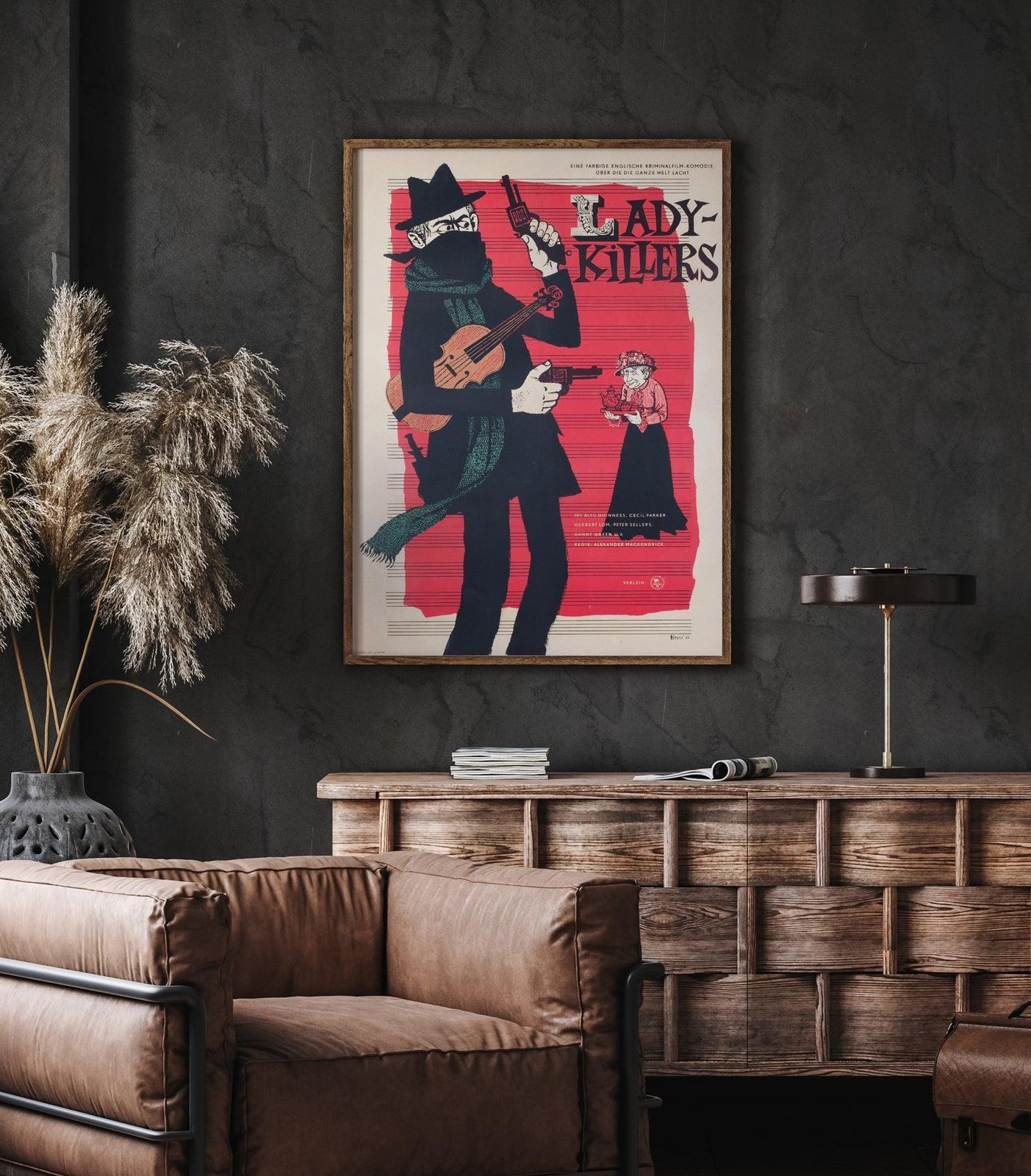 The Lady Killers 1962 East German A1 Film Poster, Rosic photo furniture