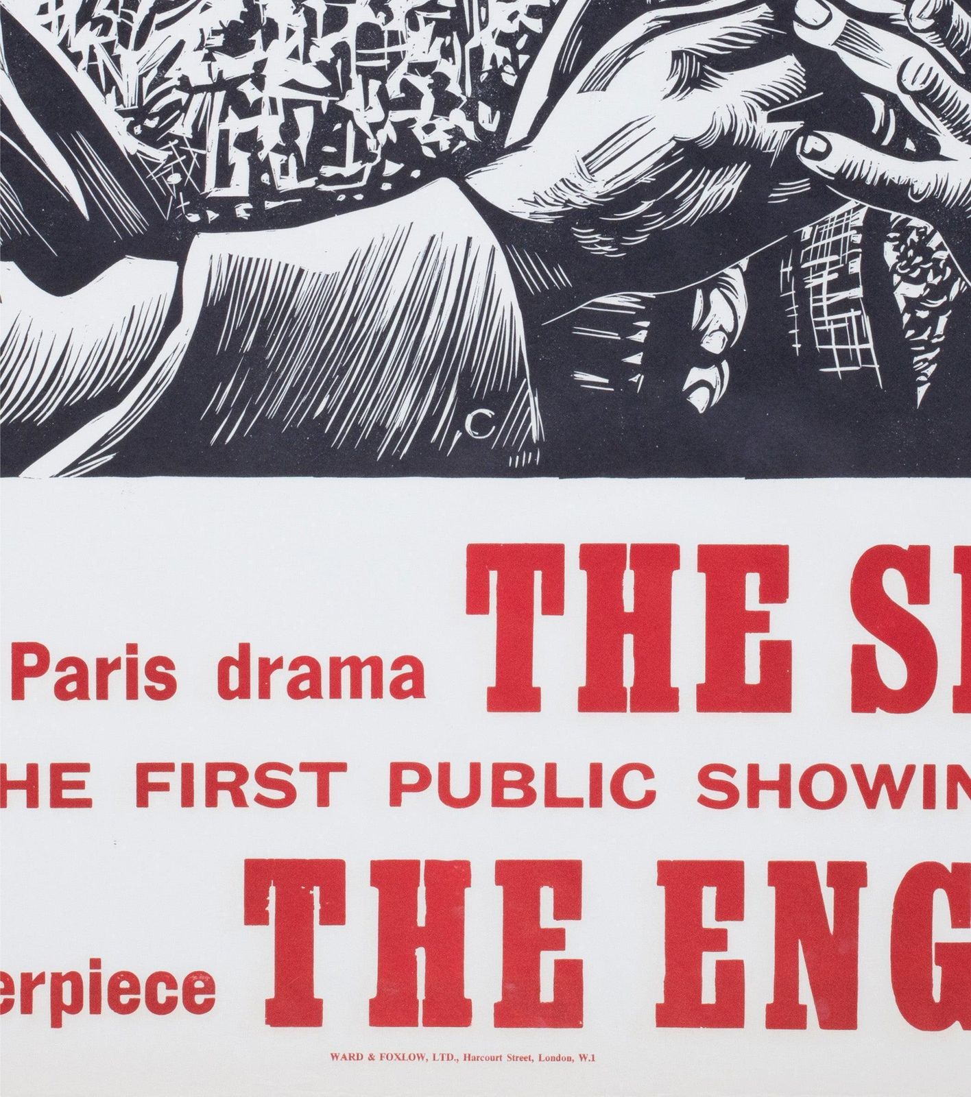 The Sign Of Leo 1963 Uk Quad Academy Cinema Film Poster, Peter Strausfeld photo buy