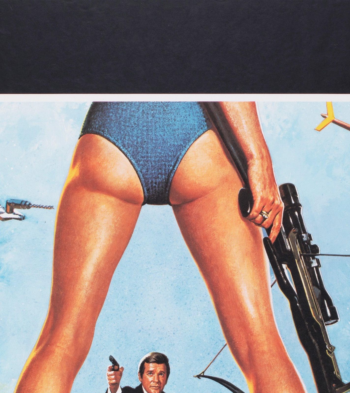 For Your Eyes Only 1981 Uk Quad Film Poster, Brian Bysouth photo Art
