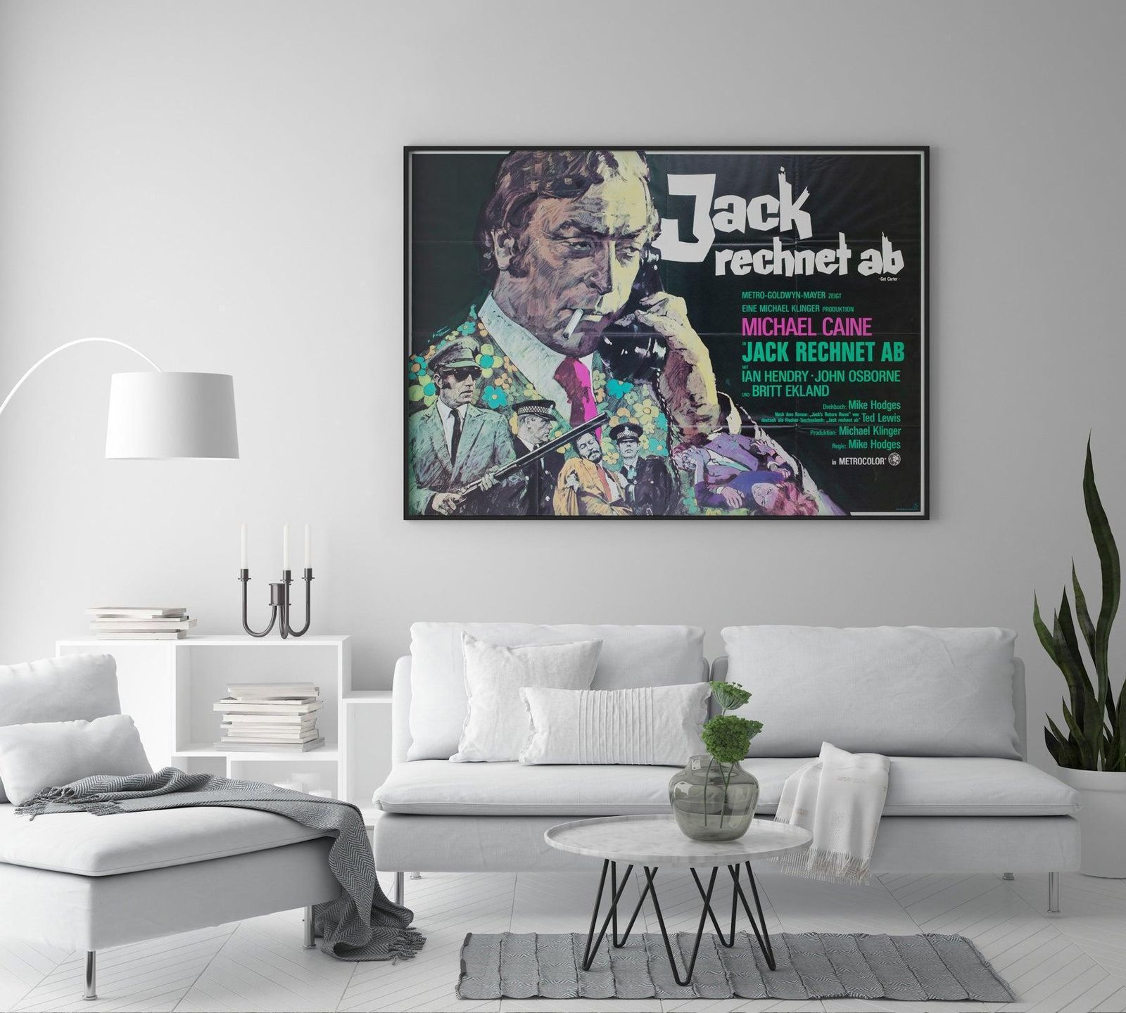 Get Carter 1971 German A0 Film Poster, Arnaldo Putzu photo furniture