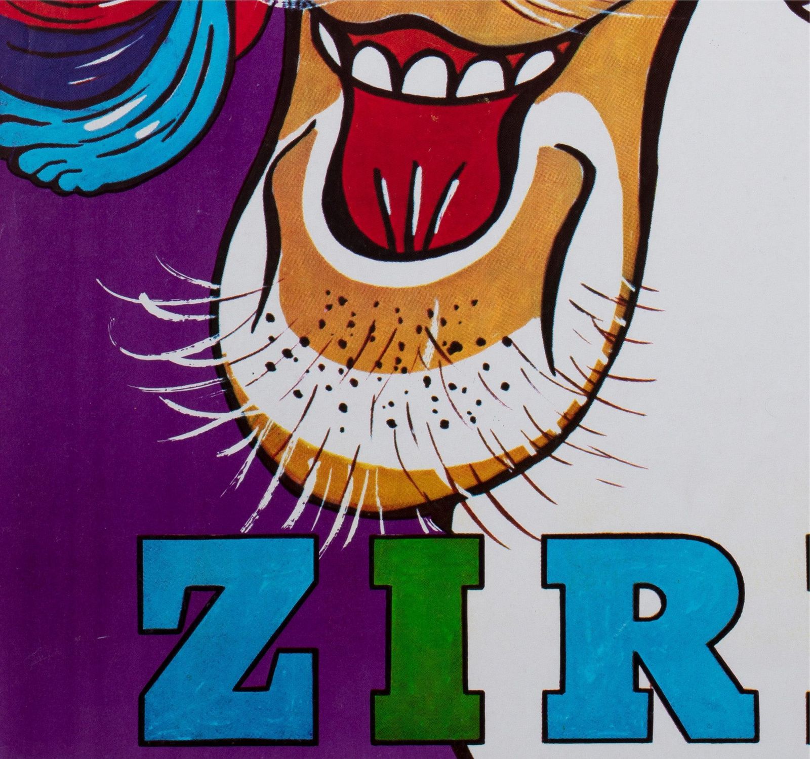Zirkus Colourful Horse 1970s Polish Circus Poster, Szemelowski photo buy