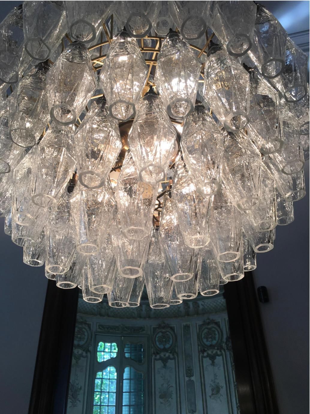 photo for sale Spherical Murano Chandeliers, 1990s
