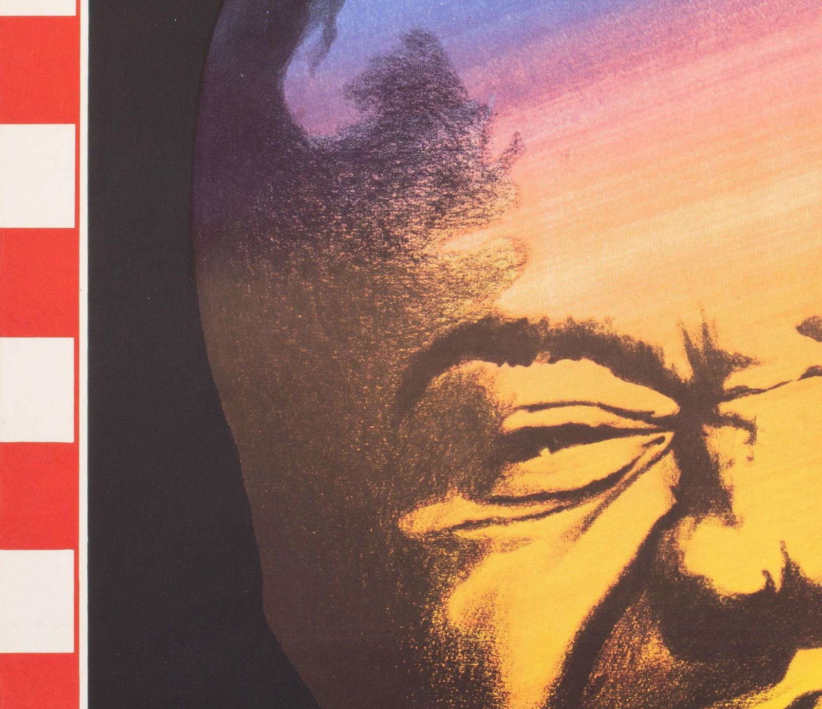 Louis Armstrong 1975 Polish Jazz Poster, Walicki photo buy