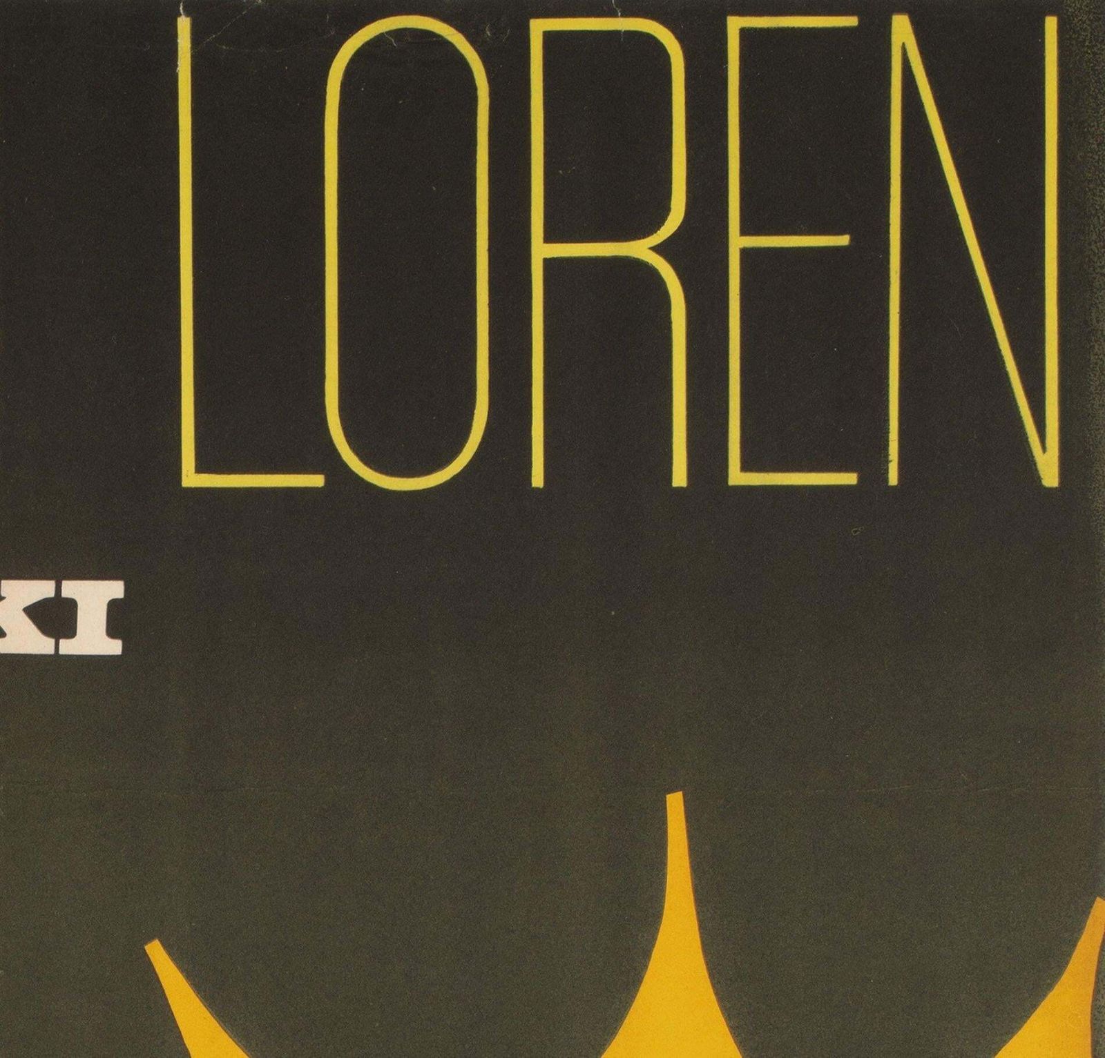 Sunflower 1971 Polish A1 Film Poster, Wiktor Gorka photo Art