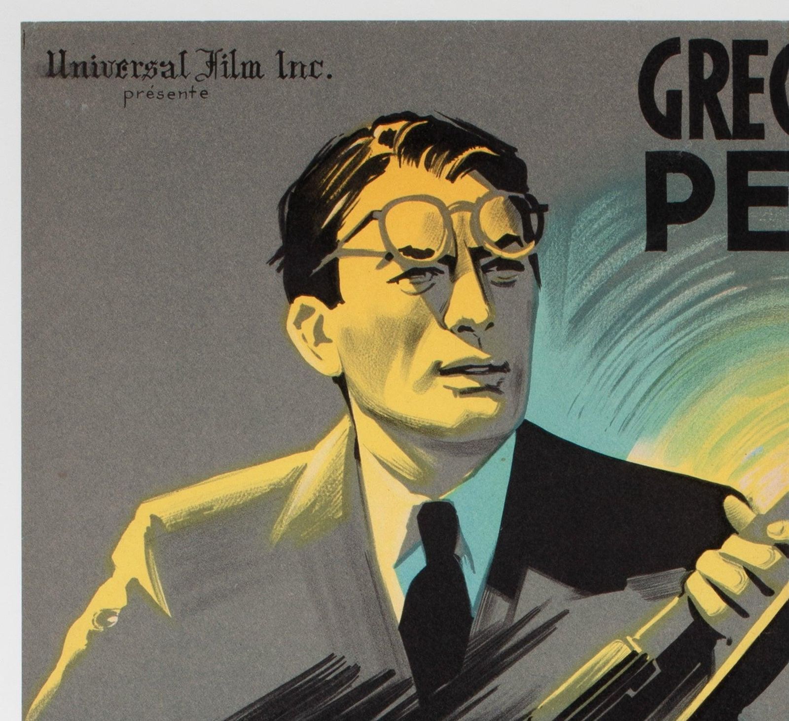 To Kill A Mockingbird 1963 French Moyenne Film Poster, Boris Grinsson photo for sale