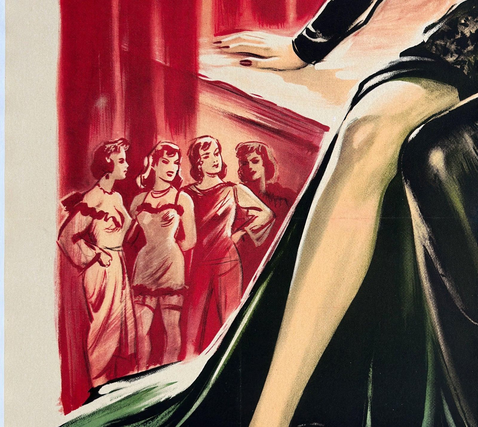 The Revolt Of Mamie Stover 1956 French Grande Film Poster, Boris Grinsson photo 2713.0