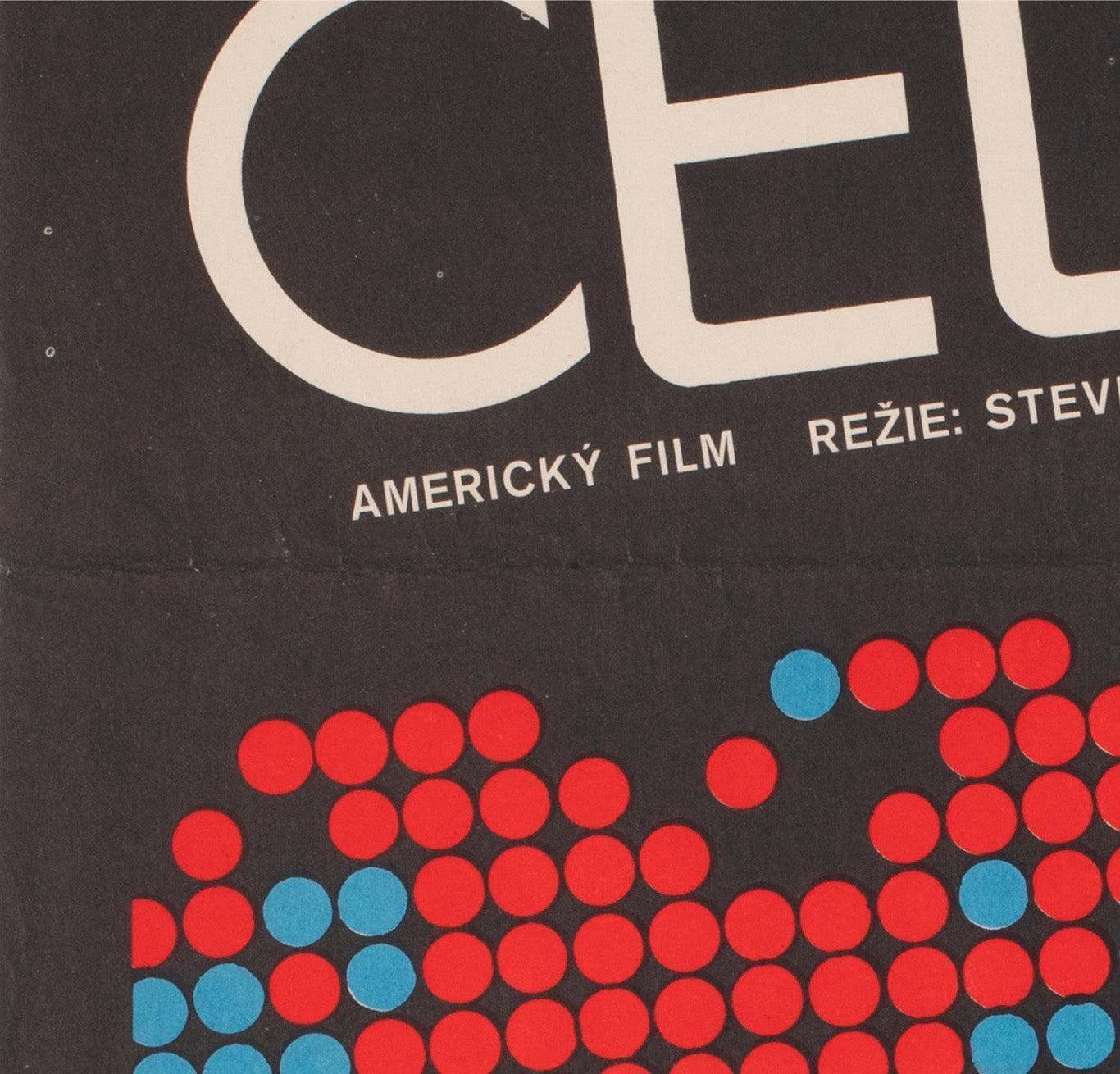 Jaws 1976 Czech A3 Film Poster, Olga Fischerova photo 398.0